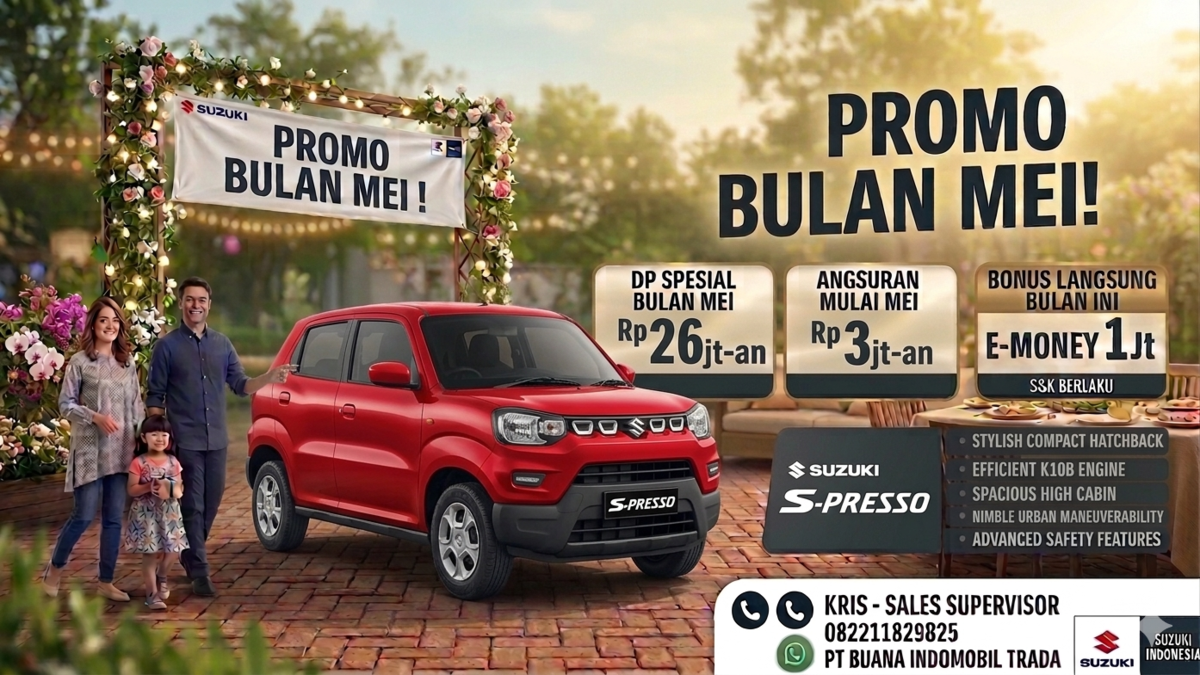 PROMO SUZUKI PUSAT SPRESSO
