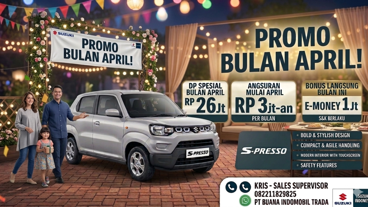 PROMO SUZUKI PUSAT SPRESSO